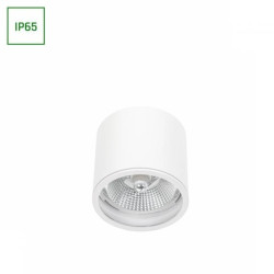 CHLOE AR111 NATYNKOWA GU10 250V IP65 120x115mm BIAŁY okrągła nieruchoma