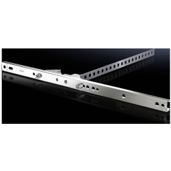 Rittal 2584100 AX Pole Fastener Steel For Round/Rectangular Masts 2pcs