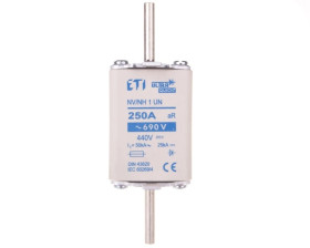 Wkładka bezpiecznikowa NH1 250A aR 690V 004333216