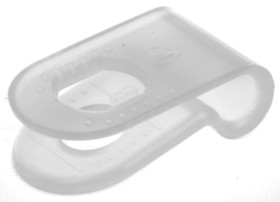 Spinka do kabli Zacisk kablowy, 3.1mm, materiał: Nylon 66, 17 x 9.6 x 1.2mm, RS PRO