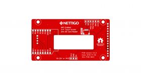 Płytka PCB - Ekran dotykowy z WiFi i kartą SD do Wemos D1 mini