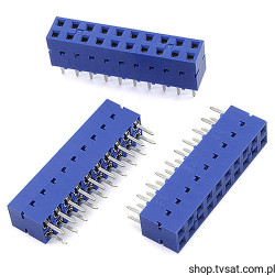 76342-310 Socket 2 x 10 Pin THT BERG