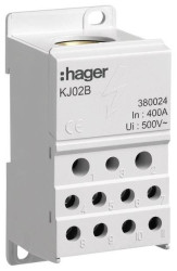 Blok rozdzielający Hager KJ02B śrubowe 1 szt.