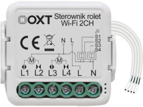 Moduł OXT mini sterownik 2 rolety WiFi TUYA
