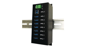 Hub USB USB 3.0 EX-1187HMVS USB 7 Adapter USB A, USB B, Exsys