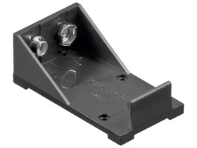 1x 9 V Block koszyk na baterie Końcówka płaska (U)