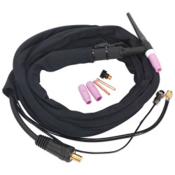 Sealey TIG12S Inverter TIG Welding Torch 25mm&#xB2; with Push-Button