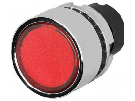 Przełącznik przyciskany 22mm Poz.stab 2 czerwony IP65 płaski 46-2234.31E0.000