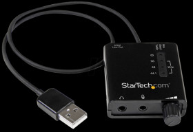 ICUSBAUDIO2D Sound card, external, SPDIF, USB type A.