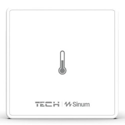 SINUM C-S1p Czujnik temperatury kolor biały