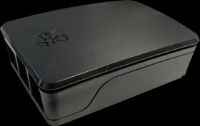 RASPBERRY-PI-5-CASE-BG Case for Raspberry Pi 5, black/grey