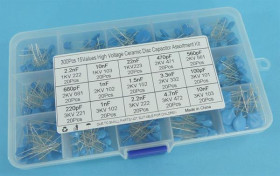 ZESTAW KOND.CERAMICZNYCH WN 300szt 1-3kV