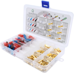 Flat receptacles assortment, 260 pieces, 1809C018