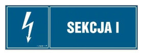 ZNAK - HH046 Sekcja I 45 x 15 cm FN - Folia samoprzylepna