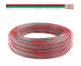 Przewód do taśm LED 3x0,3 AWG22 (1m)