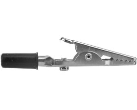 Krokodylek 55mm czarny 11412