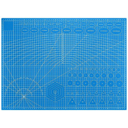 Mata modelarska do cięcia, samogojąca A2 60x45cm wielowarstwowa, niebieska