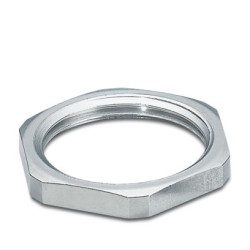 Nakrętka do dławnic kablowych gwint: PG16mm Mosiądz , kolor: srebrny Phoenix Contact