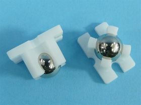 KOŁO ZE STALOWĄ KULKĄ N20 DIY PODPORA