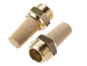 Tłumik hałasu , G 3/8 męskie Gwintowany 3/8 cala Mosiądz, brąz Festo