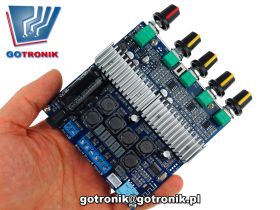 TPA3116D2 wzmacniacz audio 2x50W + 100W subwoofer + Bluetooth