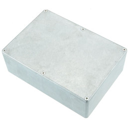 Hammond 1550E Natural Diecast Aluminium Enclosure 171 x 121 x 55mm