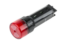 Brzęczyk 220 V AC 80 Montaż panelowy RS PRO