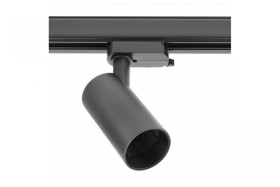 Oprawa na szynoprzewód 1-fazowy LIMA GU10 max.20W AC220-240V IP20 okrągła czarny XLT-LMAGU10OC-NB