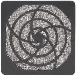 PROFAN Technology 1408560 Fan Grille With Built-in Filter 85x85x10mm Plastic