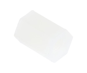 Kołek dystansowy gwint M3 x M3 długość 8mm Nylon 66 Żeński/żeński Sześciokątny RS PRO
