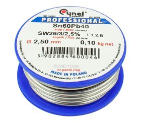 CYNA Sn60Pb40 2,5mm 0,1kg