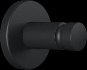 40563-00000-00 tesa Moon black towel hook