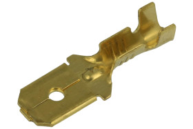 Konektor; 6,3x0,8mm; 0,5÷1,5mm2; płaski wsuwka; nieizolowany; KPNM63 IMP; proste; na przewód; zaciskany; 1 tor; IMP