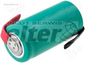 Akumulator 2/3AA 2/3R6 Ni-MH 1,2V 750mA blaszki