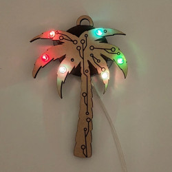 Festive Palm Tree Ornament Kit