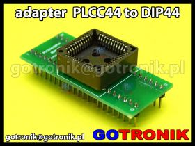 Adapter PLCC44 to DIP44 uniwersalny