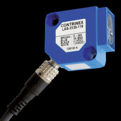 LAS-3130-119 Light sensor, analogue 10 V, 15 x 30 mm, 10 - 100 mm, M8