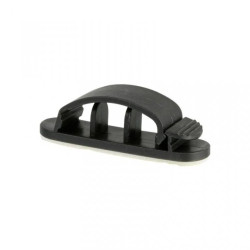 UKSot-3 Uchwyt kablowy samoprzylepny otwierany 3xfi9mm kolor czarny organizer kablowy 37.33 /20 szt./