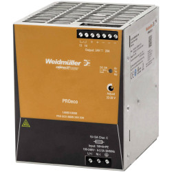 Weidm&#xFC;ller 1469510000 PRO ECO Rail PSU 24V 20A 480W DIN-mounted