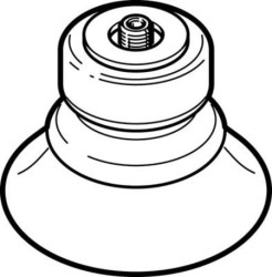 Przyssawka montażowa śr: 40mm Festo 52.3N NBR