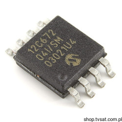PIC12C672-04I/SM 8Bit UPC and AD SMD-SO8M MICROCHIP