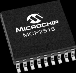 Interfaces IC, CAN 1Mbps sleep/standby 3.3V/5V, Microchip MCP2515-I/SO