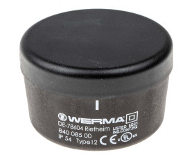 Moduł wieży sygnalizacyjnej Zakończenie Werma 24 V DC; 230 V AC 840, IP54