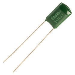 Suntan TS01002A103JSB000R 10n 100V Mylar Film Capacitor 7 x 11 x 4.5 x 4p