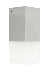 Oprawa sufitowa Cube CB-S AL, E27 max 20W, kolor srebrny, 0438621
