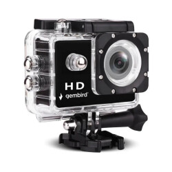 Rejestrator trasy Gembird FHD 1080p Sport Kamera sportowa wodoodporna + akcesoria