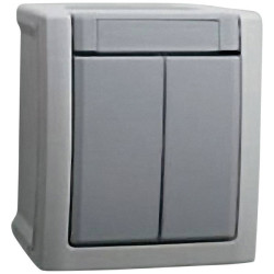 VIKO 90591043-DE VIKO Wet Room Switch, PG Lockable Socket, IP54, IK05