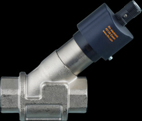 Flow monitor, PNP, 80 bar, stainless steel/PBT/brass/PPS, SBY321