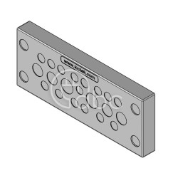 Przepust kablowy niedzielony KEL-DPU 24, na 21 przewodów, 43930