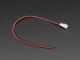 Adafruit JST PH 2-Pin Cable – Male Header 200mm